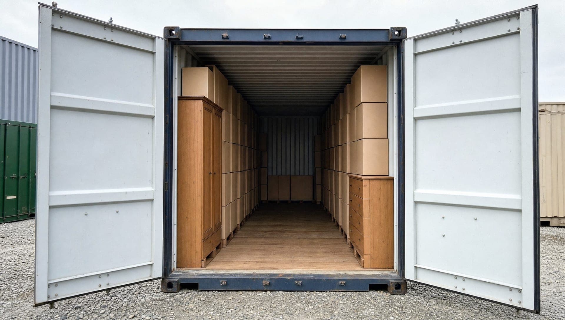 How to Pack a Storage Container Properly